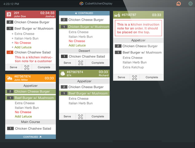 Kitchen Display System